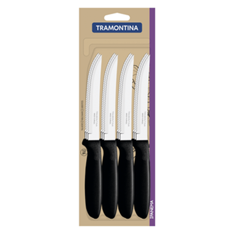 Set X12 Cuchillo Tramontina Ipanema De Acero Inoxidable