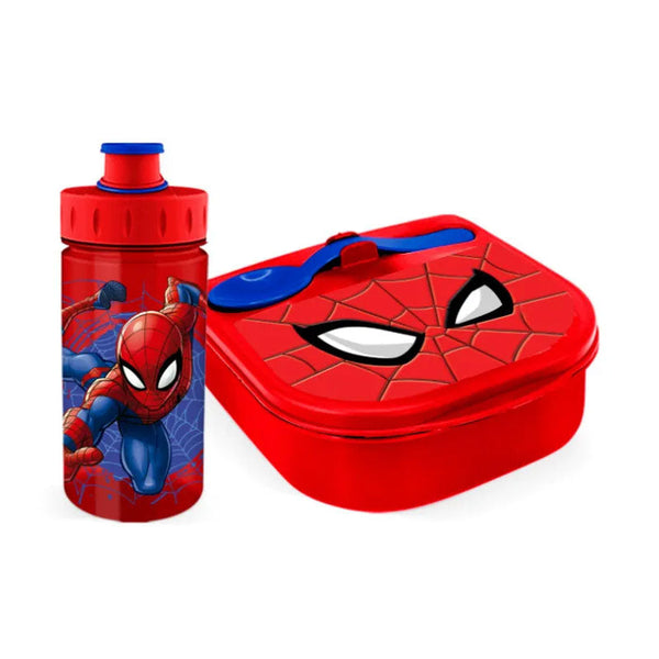 Set Sanduchera + Botilito Spiderman / Wantu