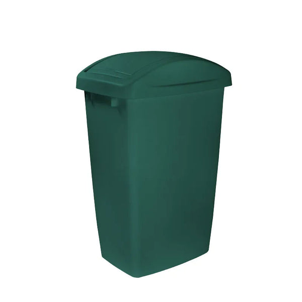 Papelera con Tapa Vaiven 47 Litros Verde / Rubbermaid