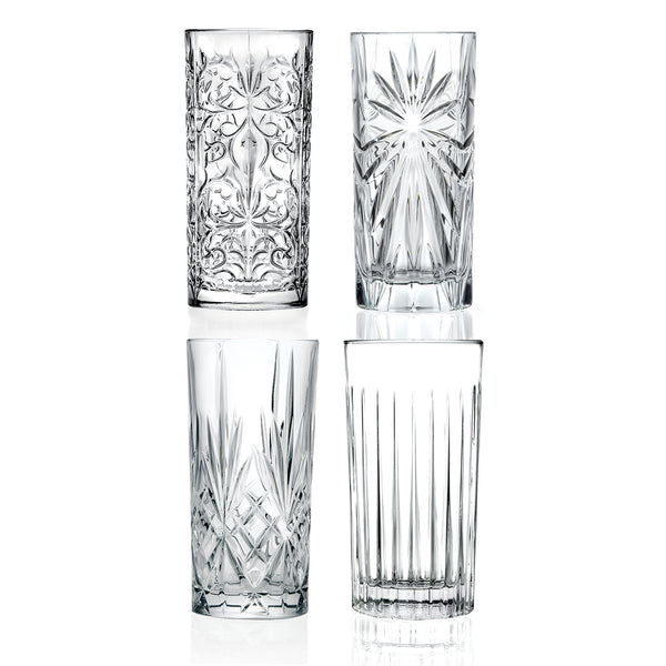 Set x 4 Vasos Largos 12 onzas Mixology  / RCR