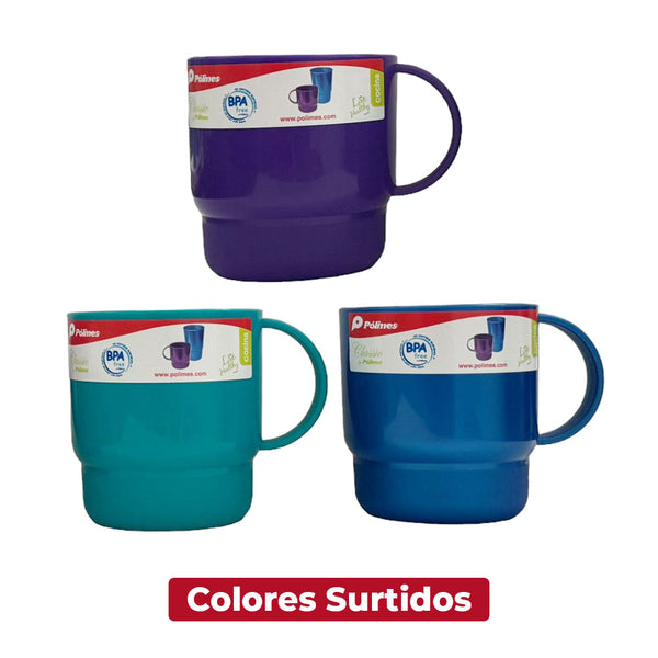 Mug Plástico Tfin 350 ml  / Pólimes