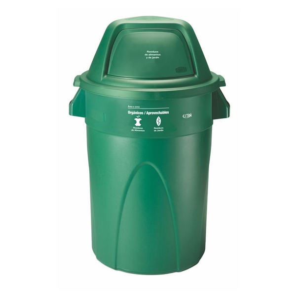 Contenedor Elite Verde 121 Litros / Estra