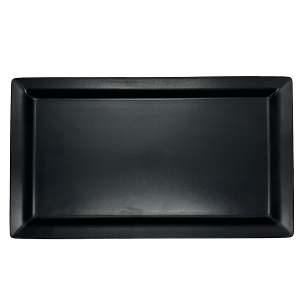 Bandeja Rectangular 35 cm Negra / HM Melamina