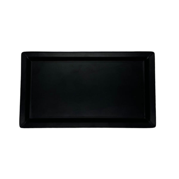 Bandeja Rectangular 24 cm Negra / HM Melamina