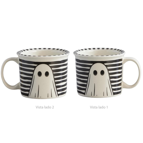 Mug Halloween Fantasma 280 ml / Corona