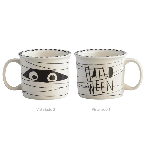 Mug Halloween Momia 280 ml / Corona