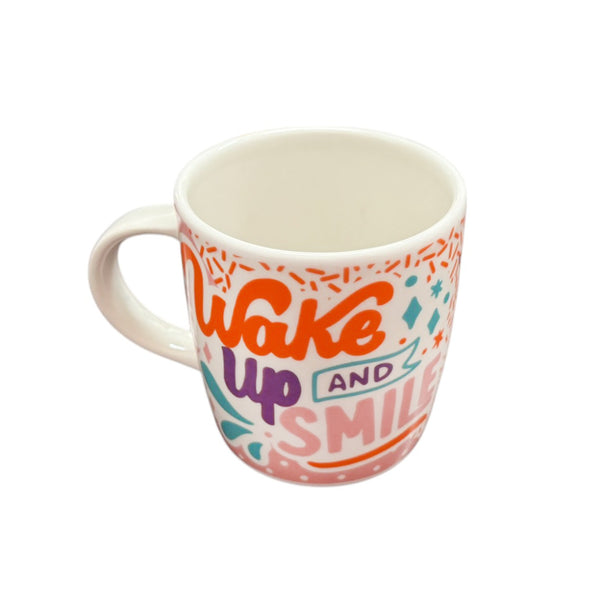 OFERTA Mug Wake Up and Smile / Corona