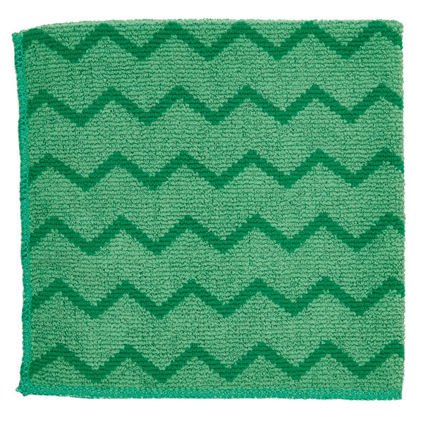 Paño de Microfibra HYGEN Verde 40 x 40 cm / Rubbermaid