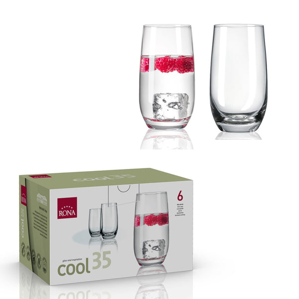 Set x 6 Vasos 12 oz Cool / Rona