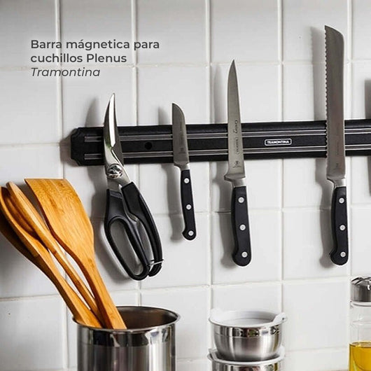 Barra magnética cuchillos 55 cm churrasco Tramontina